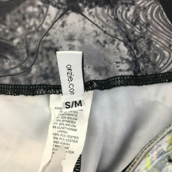 Onzie ARTIC 209 Mesh Yoga Leggings Small Medium - Picture 4 of 8